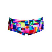 FUNKY TRUNKS Boys Sidewinder Trunks - Patch Panels