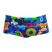 FUNKY TRUNKS Boys Sidewinder Trunks - Blues Baby