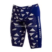 FUNKY TRUNKS Boys Training Jammers - Paper Plain