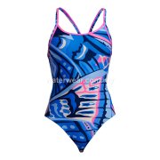 FUNKITA Girls Diamond Back One-Piece Swimsuit - Soaring Hi